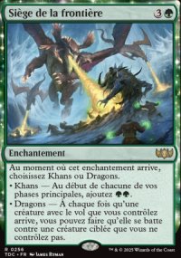 Sige de la frontire - Tarkir: Dragonstorm Commander Decks