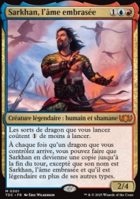 Sarkhan, l'me embrase - Tarkir: Dragonstorm Commander Decks