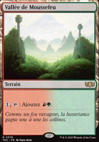 Valle de Moussefeu - Tarkir: Dragonstorm Commander Decks