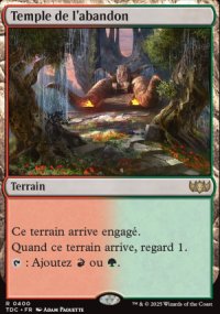 Temple de l'abandon - Tarkir: Dragonstorm Commander Decks
