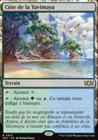 Cte de la Yavimaya - Tarkir: Dragonstorm Commander Decks