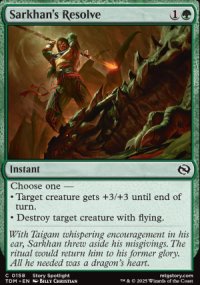 Sarkhan's Resolve - Tarkir: Dragonstorm