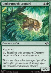 Undergrowth Leopard - Tarkir: Dragonstorm