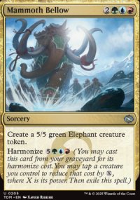 Mammoth Bellow - Tarkir: Dragonstorm