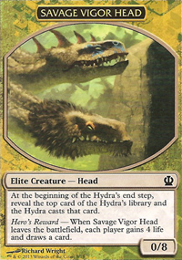 Tête vigoureuse et sauvage - Theros Challenge Deck : Face the Hydra