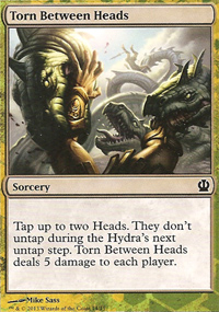 Écartelé entre deux têtes - Theros Challenge Deck : Face the Hydra