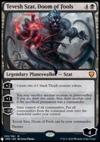 Tevesh Szat, Trpas des imbciles - The List