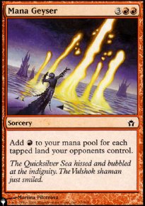 Geyser de mana - The List