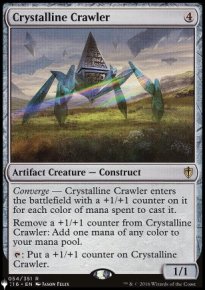 Rampeur cristallin - The List