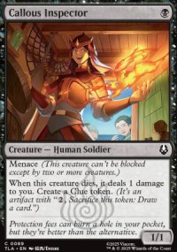 Callous Inspector - Avatar: The Last Airbender