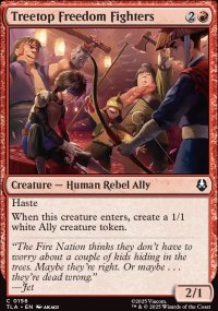 Treetop Freedom Fighters - Avatar: The Last Airbender