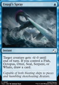 Unagi's Spray - Avatar: The Last Airbender Eternal-Legal