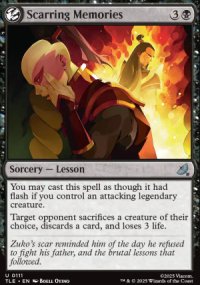 Scarring Memories - Avatar: The Last Airbender Eternal-Legal