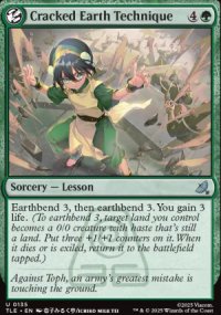 Cracked Earth Technique - Avatar: The Last Airbender Eternal-Legal