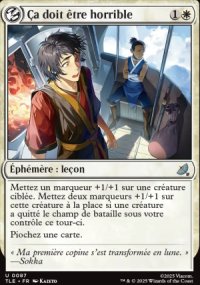 a doit tre horrible - Avatar: The Last Airbender Eternal-Legal