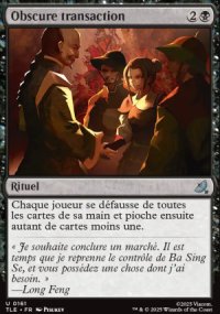 Obscure transaction - Avatar: The Last Airbender Eternal-Legal