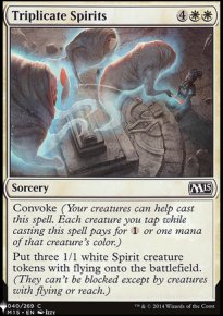 Esprits triplets - The List