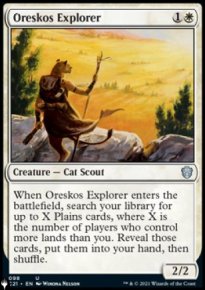 Exploratrice d'Oreskos - The List