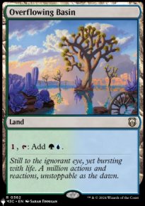 Bassin d�bordant - The List