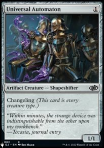 Automate universel - The List