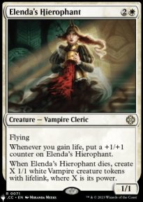 Hi�rophante d'Elenda - The List