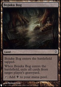 Marcage de Bojuka - The List