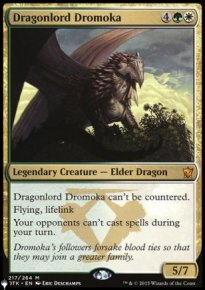 Dromoka, seigneur-dragon - The List