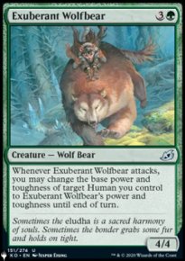Lupours exubrant - The List