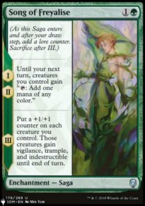 Chant de Freyalise - The List