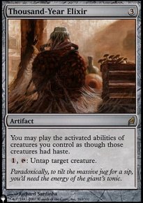 lixir de mille ans - The List