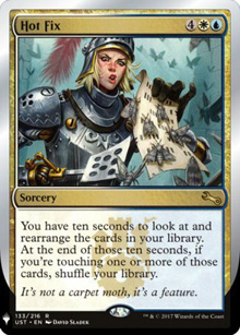 Hot Fix - The List