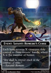 Event: Savanti Romero's Curse - Teenage Mutant Ninja Turtles Eternal Legal