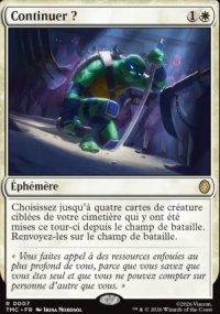 Continuer�? - Teenage Mutant Ninja Turtles Eternal Legal