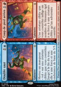 Double saut / Coup de pied a�rien<br>Double saut / Coup de pied a�rien - Teenage Mutant Ninja Turtles Eternal Legal