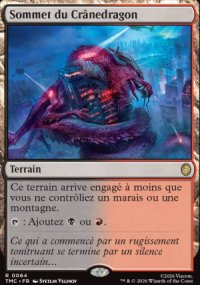 Sommet du Cr�nedragon - Teenage Mutant Ninja Turtles Eternal Legal