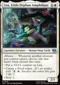 Lita, Little Orphan Amphibian - Teenage Mutant Ninja Turtles