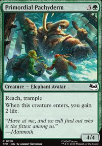 Primordial Pachyderm - Teenage Mutant Ninja Turtles