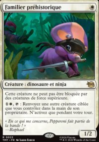 Familier pr�historique - Teenage Mutant Ninja Turtles