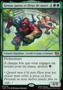 Grosse panse et Fleur de navet - Teenage Mutant Ninja Turtles