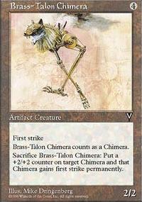 Chimre aux serres d'airain - Visions