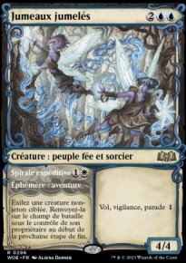 Jumeaux jumels<br>Spirale expditive - 