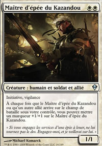 Maître d'épée du Kazandou - 