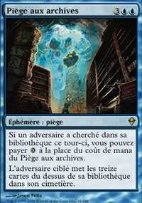 Piège aux archives - 