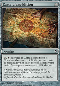 Carte d'expédition - 